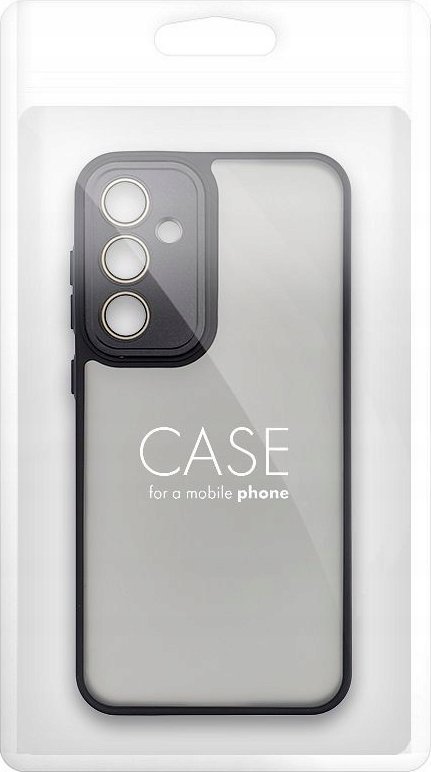 Futrollë silikoni Variete për Samsung Galaxy A35 5G, me mbrojtje kamere, e zezë mat