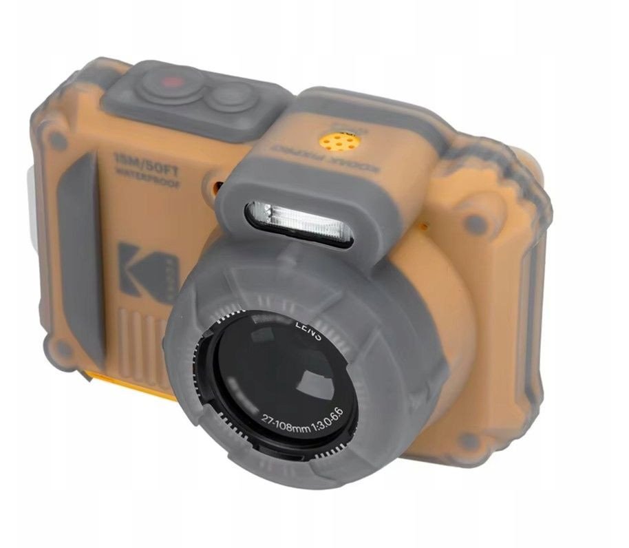 Mbulesë silikoni për kamera JJC SCC WPZ2, për Kodak PIXPRO WPZ2, gri