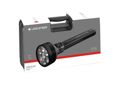 Dritë dore LEDlenser P21R, 5000 lm, rikarikueshme, alumini e zezë
