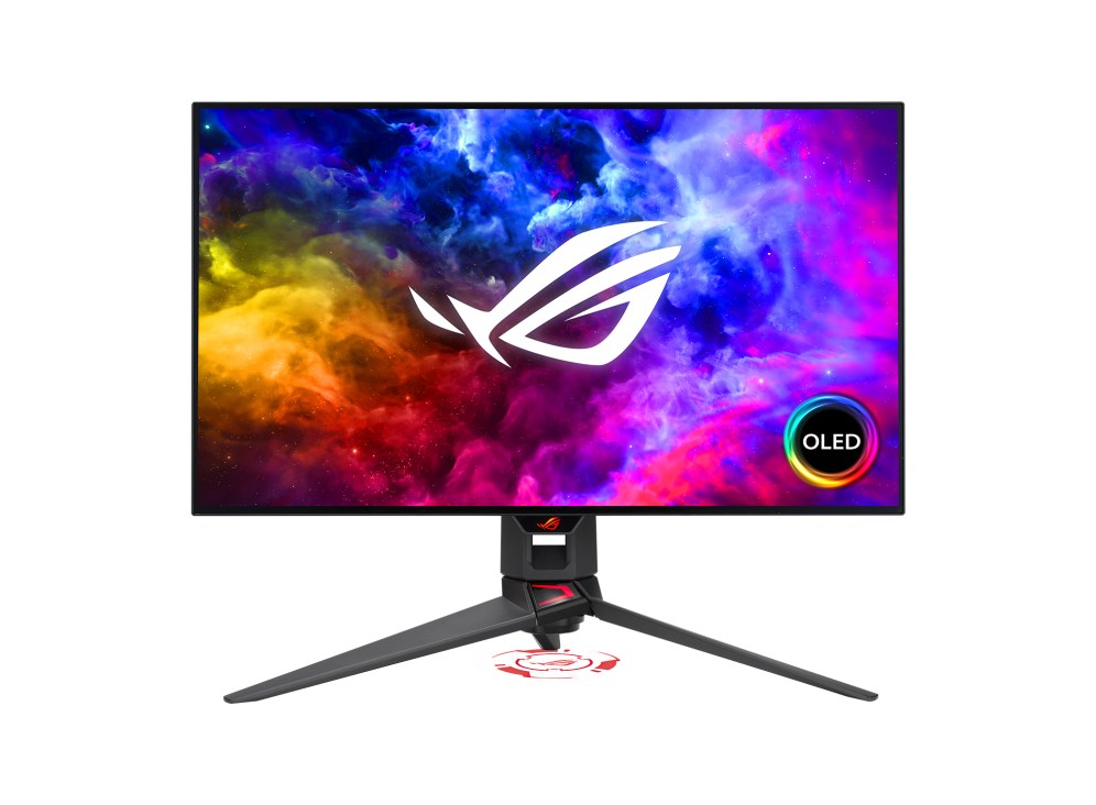 Monitor Asus PG27AQDM, 26.5", 240Hz, OLED, i zi