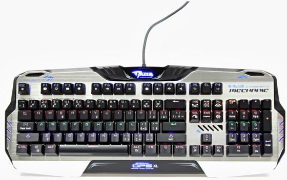 Tastierë E-Blue Mazer 729 Kailh, CZ, e kaltër