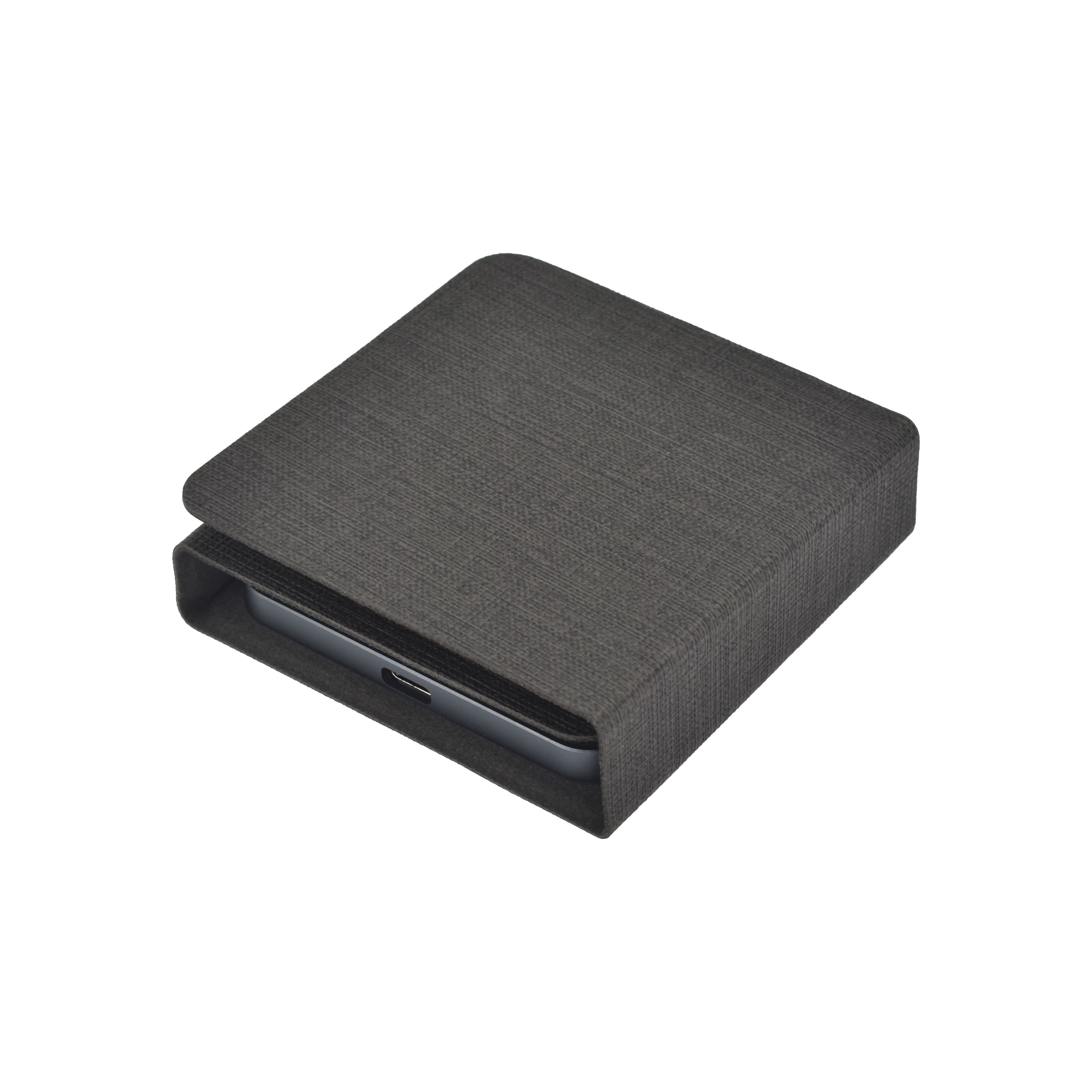 Dviced 3-in-1 Foldable Magnetic Wireless Charger, Black, Copper