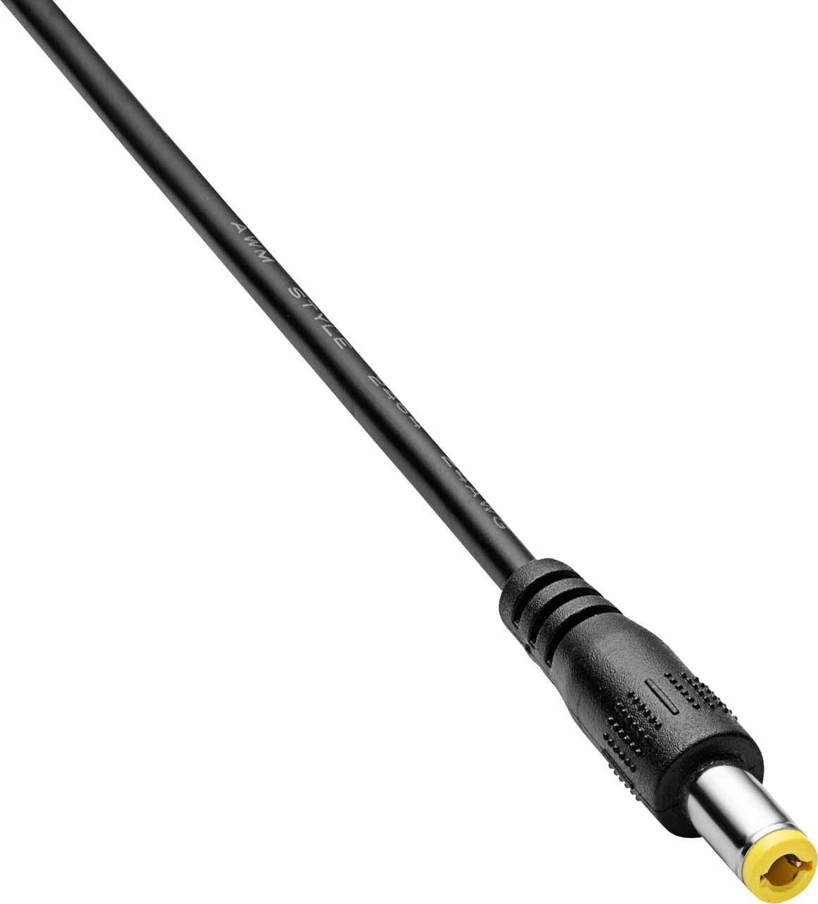 Karikues për fshesë me korrent Akyga AK-PD-22, 1.8m, konektor 5.5 x 2.5 mm, i zi