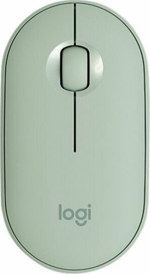 Maus Logitech Pebble M350 Eucalyptus, i gjelbërt