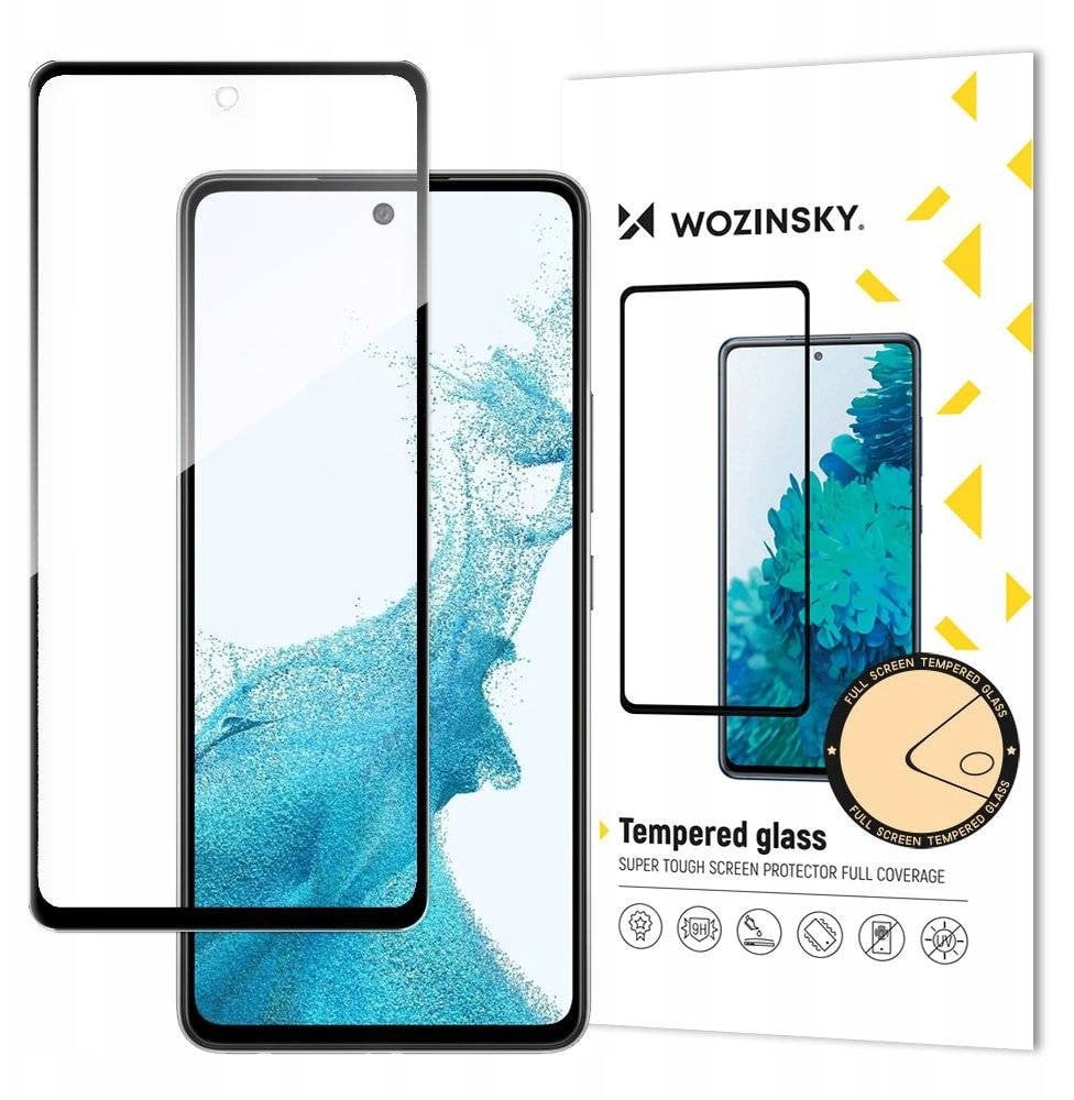 Mbrojtës ekrani Wozinsky për Samsung Galaxy A5, xham i temperuar 9H, kornizë e zezë