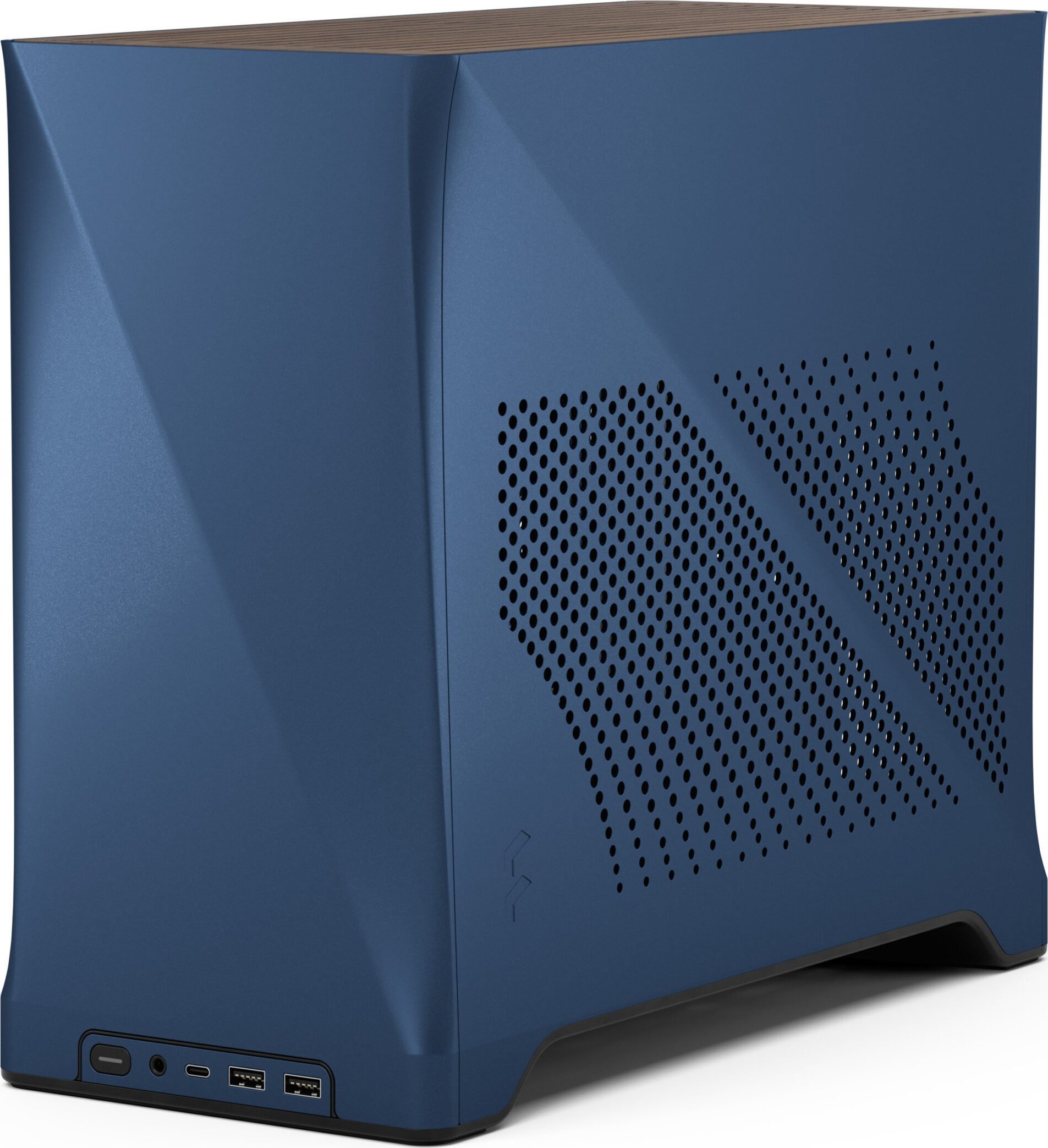 Kuti PC Fractal Design Era 2 Mini Tower, kompakte, blu