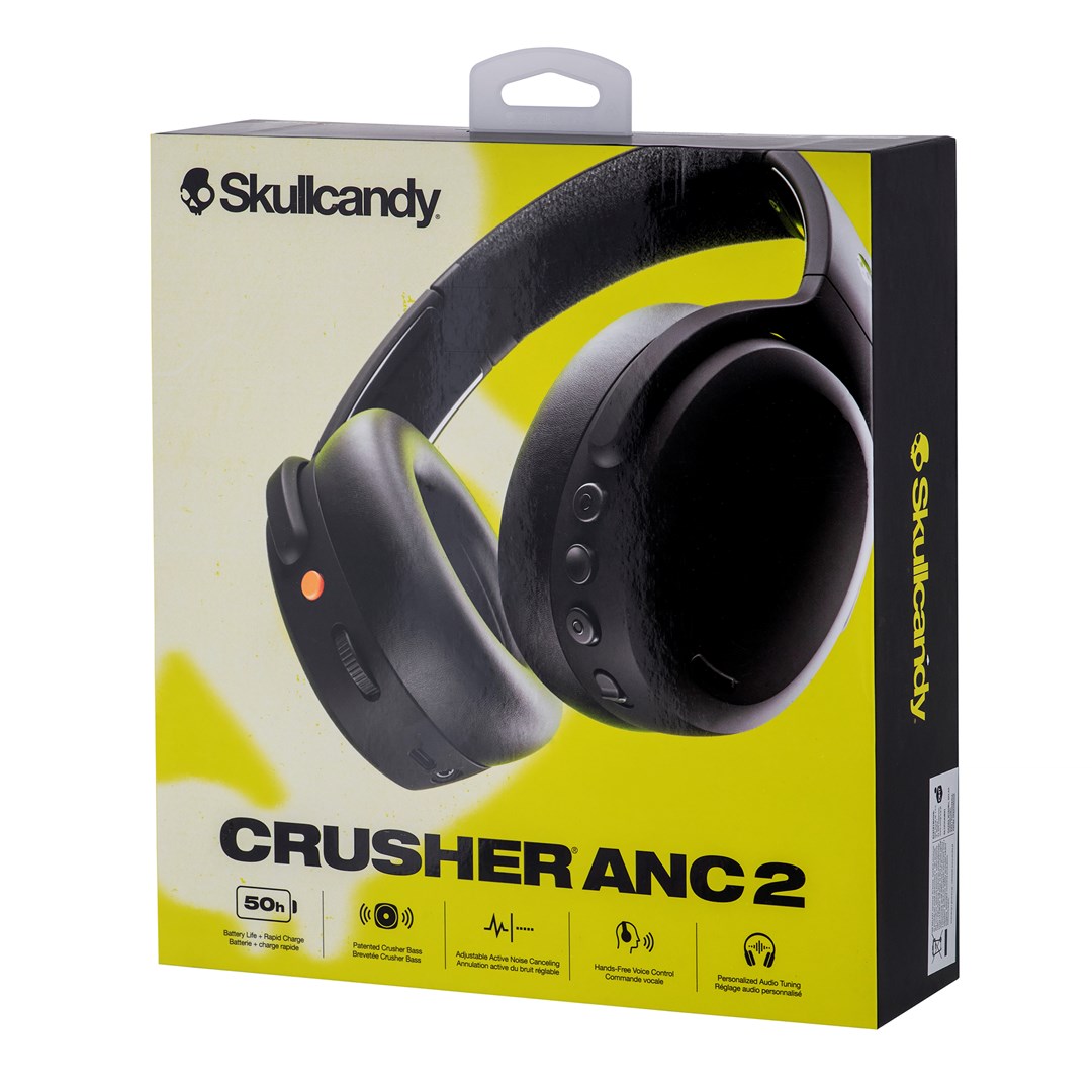 Kufje Skullcandy Crusher ANC 2, Wireless, të zeza