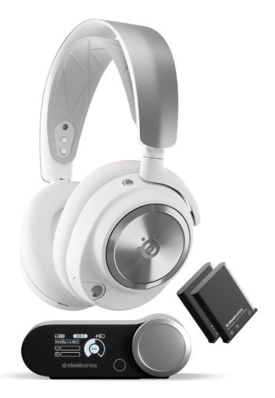 Kufje SteelSeries 61524, Wired, USB-C, të bardha