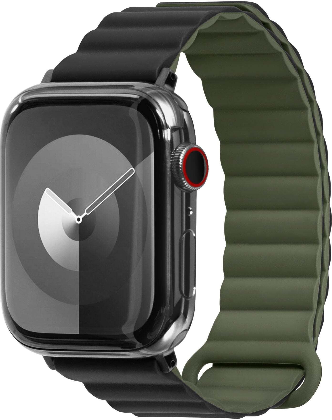 Rrip dore Laut Novi Sport për Apple Watch, silikon, 38/40/41mm, blu navy