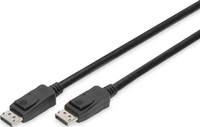 Kabllo Assmann Digitus AK-340106-050-S, DisplayPort në DisplayPort, 5m, e zezë