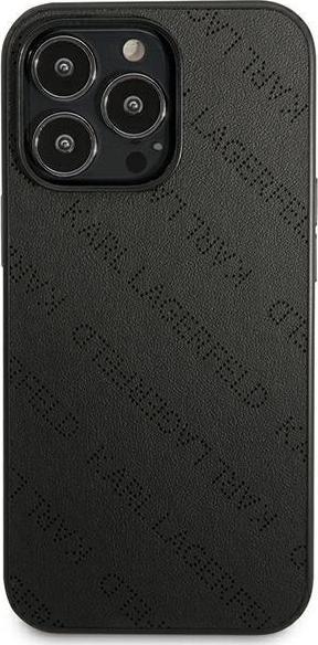 Mbulesë telefoni Karl Lagerfeld iPhone 13 Pro Max 6.7", lëkurë ekologjike, dizajn Ern Color