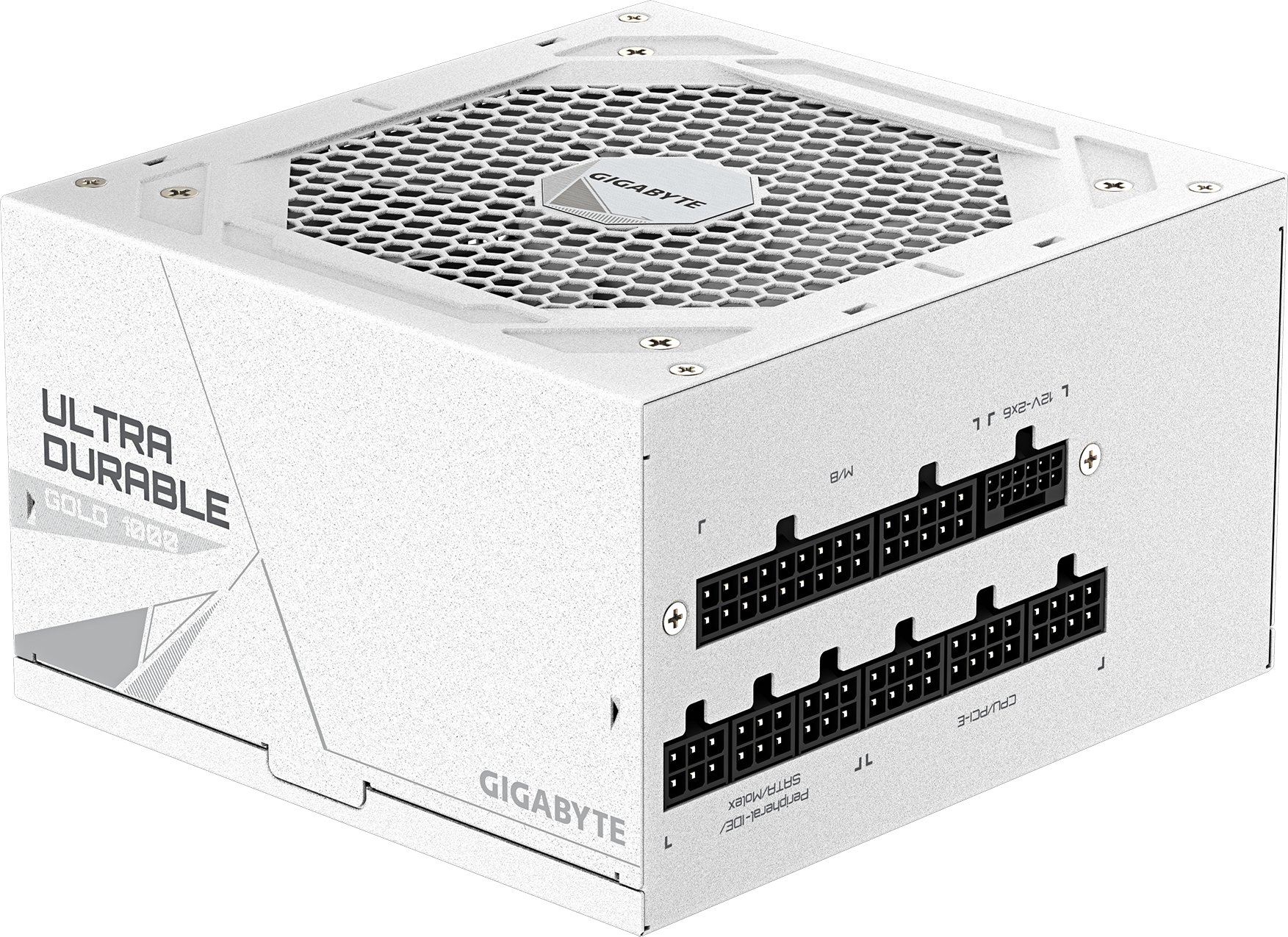 Furnizues energjie GIGABYTE UD1000GM PG5 V2 ICE, 1000W, 80 Plus Gold, plotësisht modular, ATX 3.1, i bardhë 3