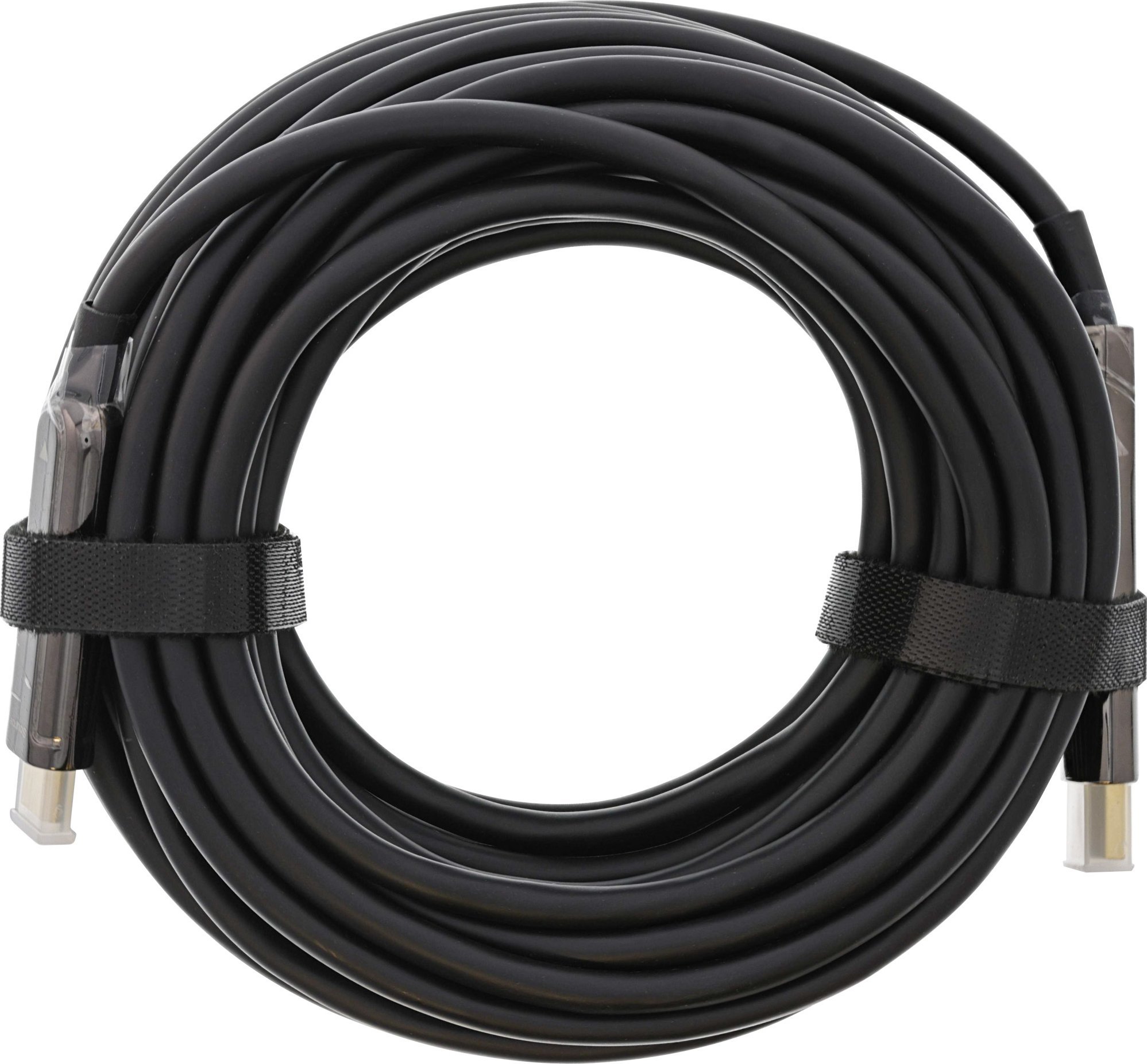 Kabllo USB InLine 64225A, USB C në HDMI, 25 m, e zezë