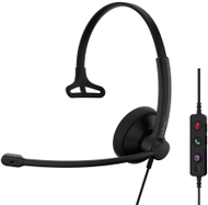 Kufje EPOS Impact 100 MS Mono 35657J, USB C, me mikrofon, të zeza