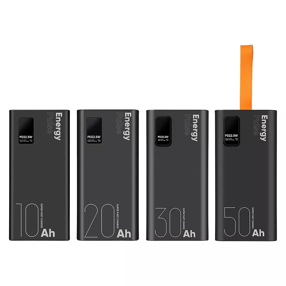 Powerbanka OBAL:ME EnergyPulse, 30000mAh, 22.5W, e zezë