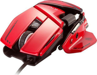 Maus gaming Mad Catz R.A.T. 8+ ADV, optik, me kabllo USB, i kuq