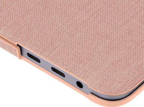 Kapak mbrojtës Incase Textured Hardshell, për MacBook Pro 16", Woolenex, rozë