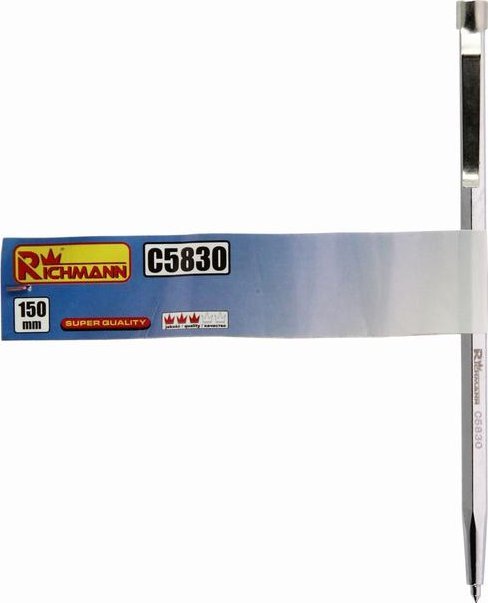 Shënjues metali Richmann C5830, universal, 150mm, argjendt