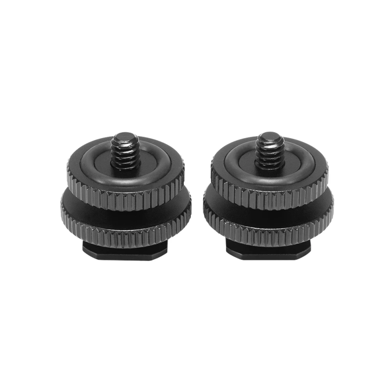 SmallRig Cold Shoe Adapter 3/8" to 1/4" Thread (2pcs)