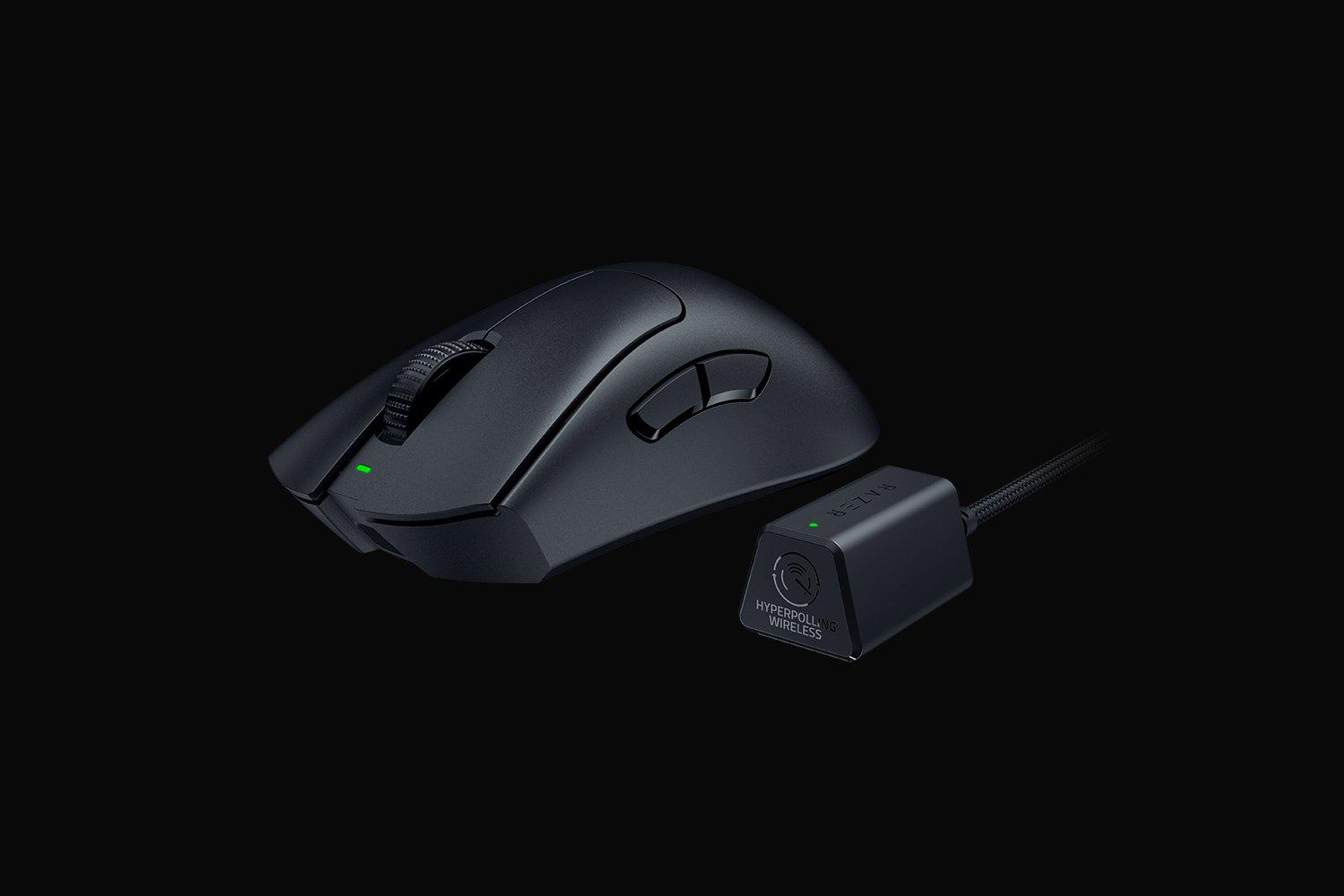 Maus gaming Razer DeathAdder V3 Pro, wireless, ultra i lehtë, i zi 2