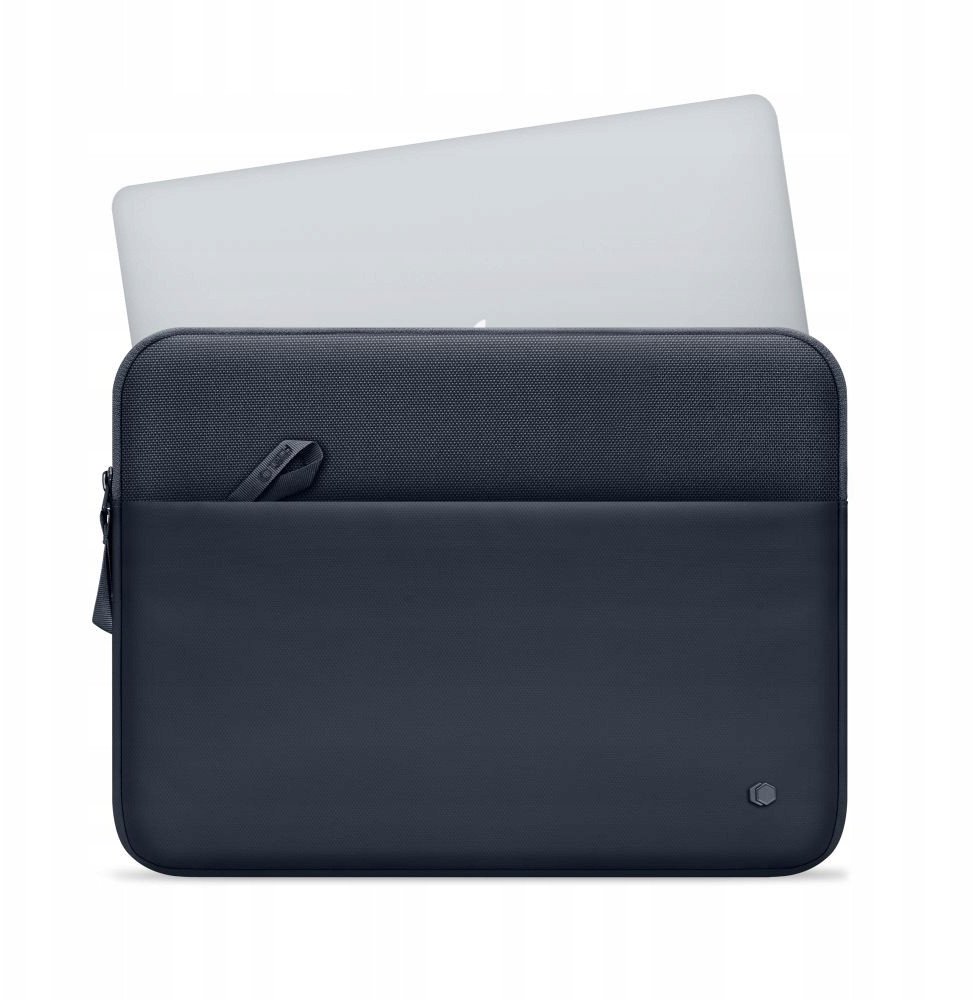 Çantë laptopi Tech-Protect Sleeve 13-14", tekstil, xhep i përparmë, blu