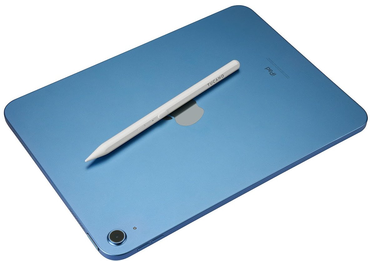 Дигитален пенкало Tucano Utility 3, за iPad 2018 и понатаму, USB C, бело