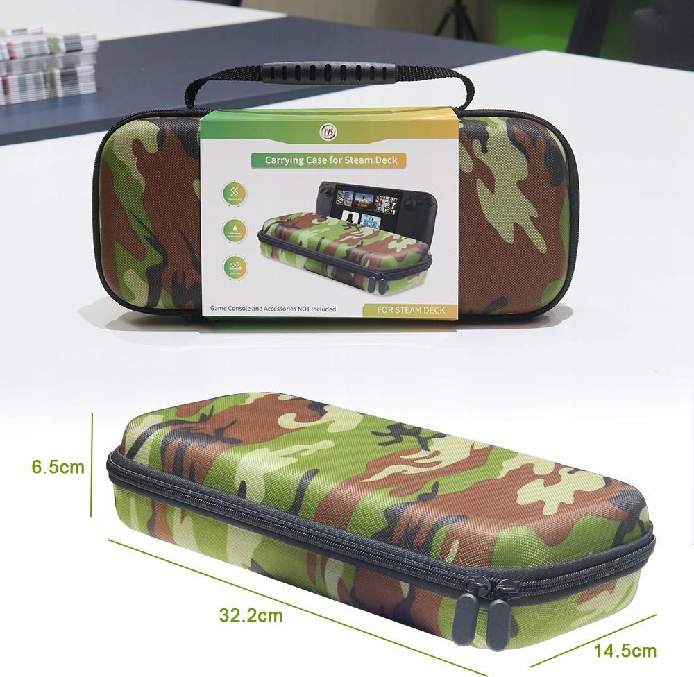 Këllëf kozole JYS JYS-SD001, për Steam Deck, dizajn CAMO