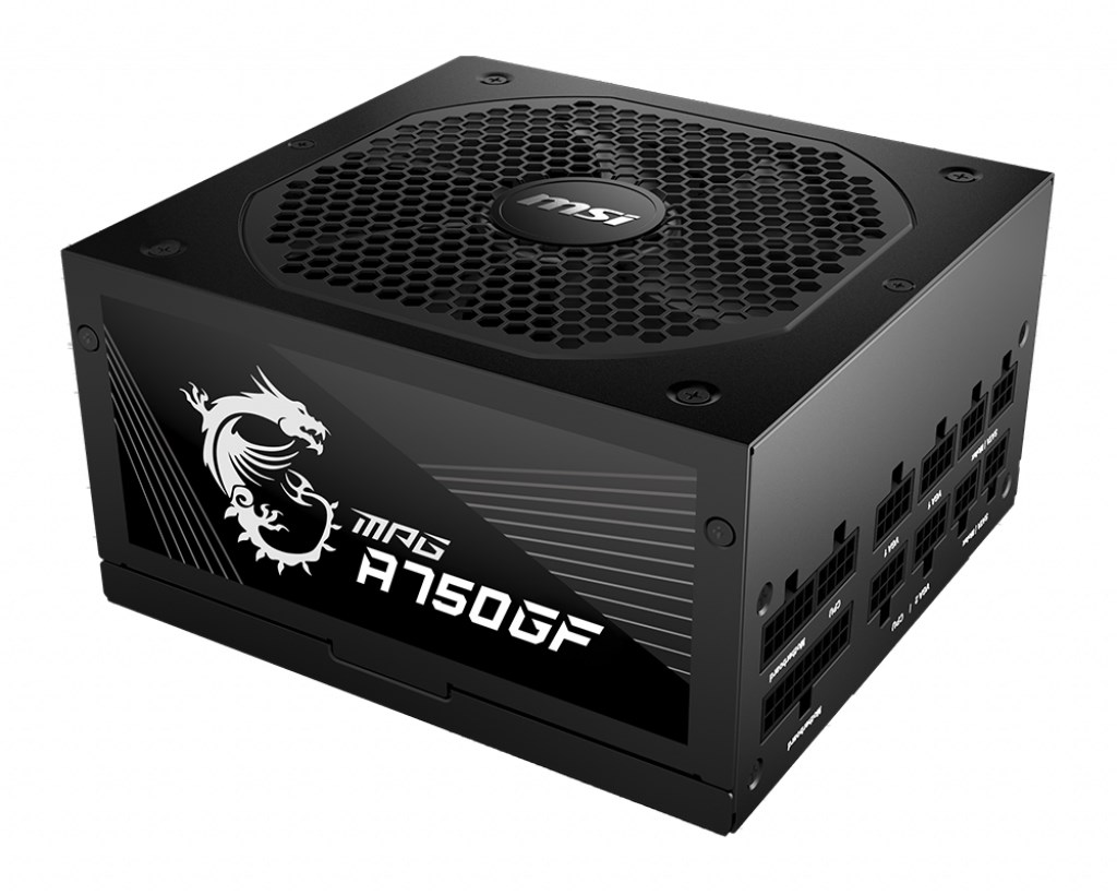 Burim energjie MSI MPG A750GF UK, 24-pin ATX, 750 W