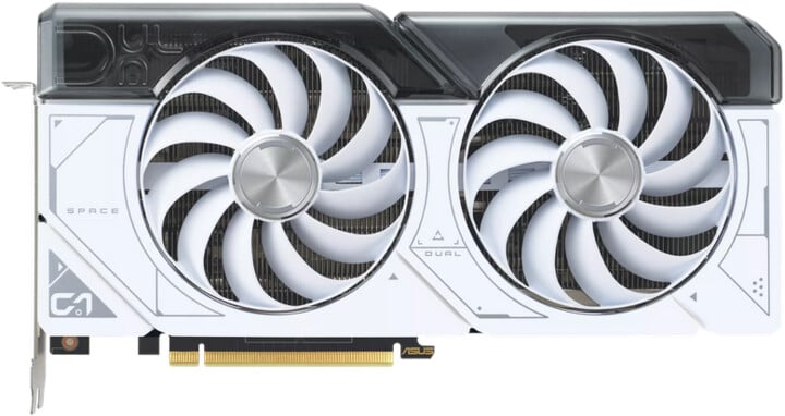 Kartelë grafike ASUS Dual GeForce RTX 4070 SUPER White OC Edition, 12GB GDDR6X