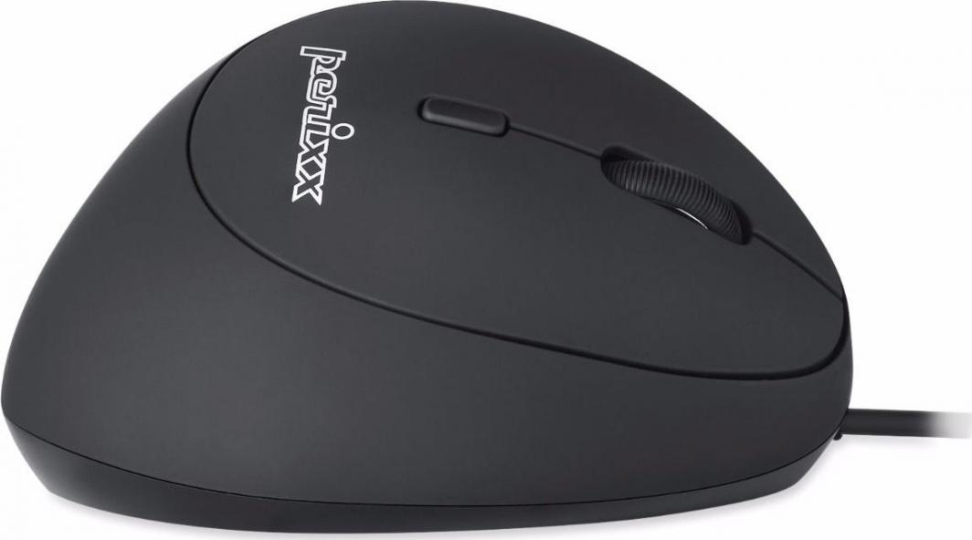 Maus Perixx Perimice-519, me kabllo, USB, i zi