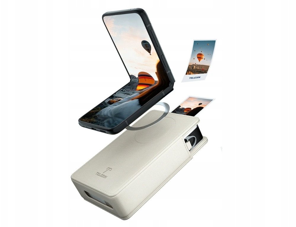 Çantë shpatulle TELESIN për Xiaomi Mi 1S Portable Photo Printer, MagSafe, e zezë