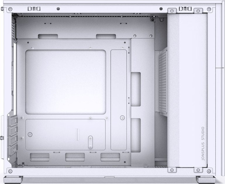 Kase kompjuteri Jonsbo D31 Mesh, Micro ATX, panel xhami, e bardhë