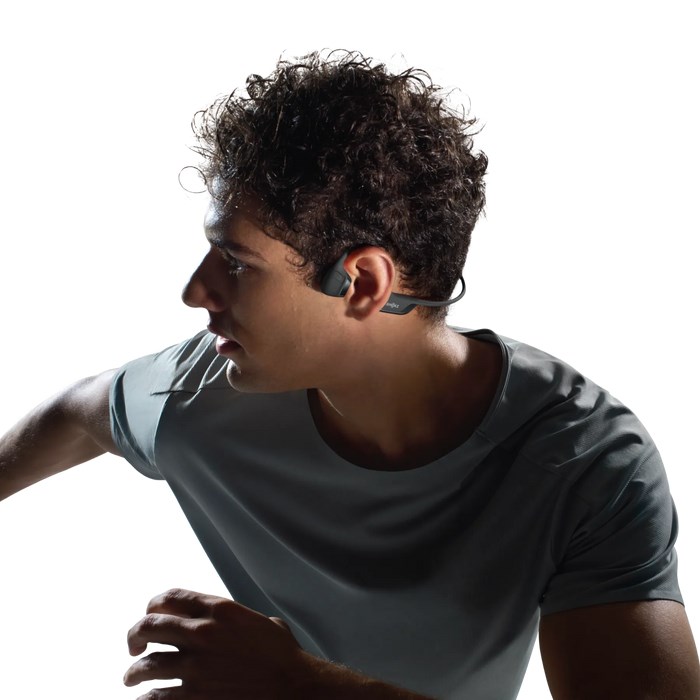 Kufje Bluetooth Shokz OpenRun Pro 2, 12 orë bateri, IP55, të hirta