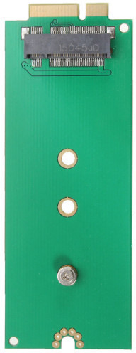 Adapter MicroStorage MacBook Pro 17+7pin, për SSD M.2, MSNX1021