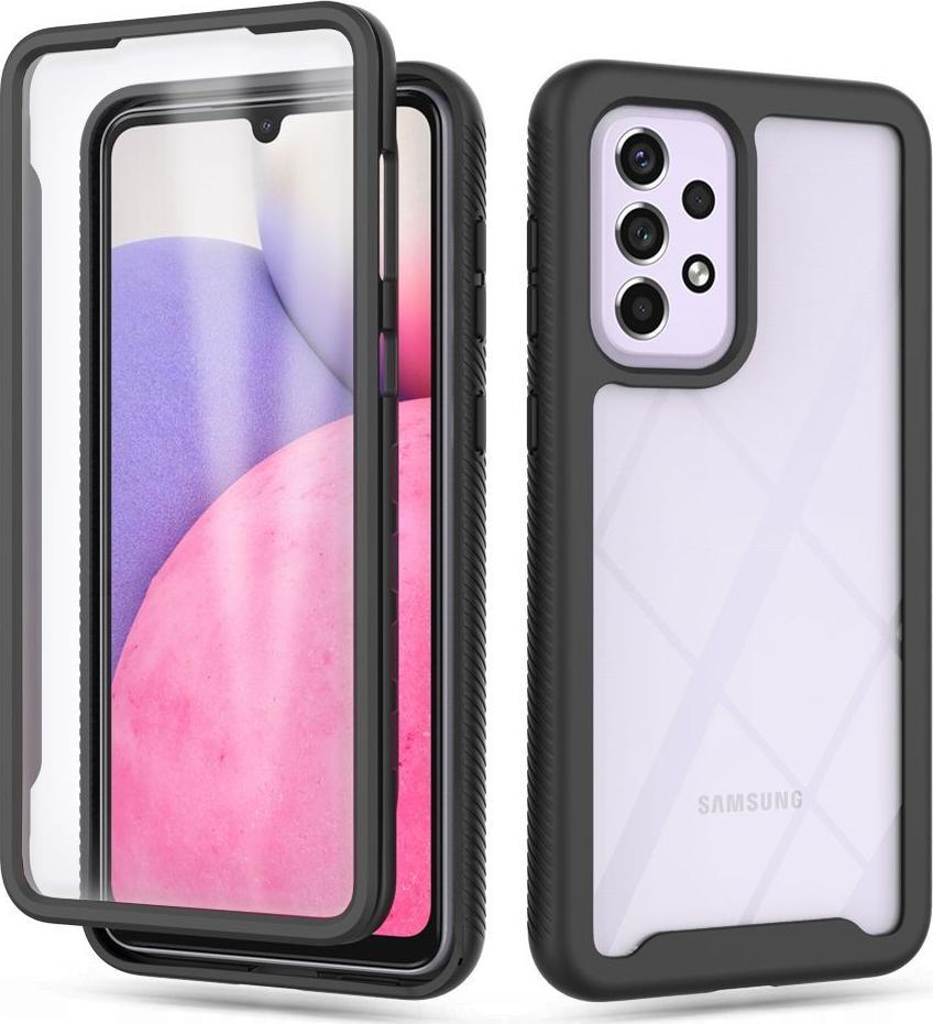 Mbështjellëse Tech - Protect DEFENSE360 për Galaxy A33 5G, e zezë