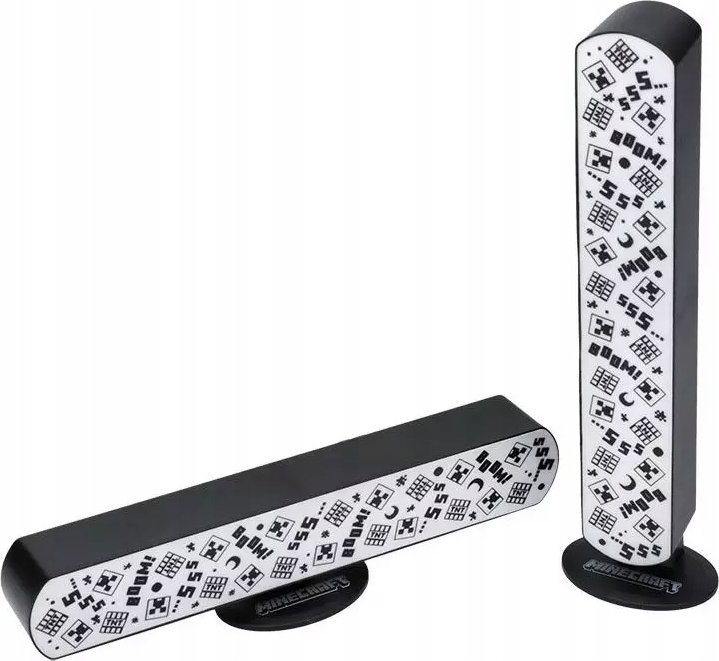 Set drita LED Minecraft Light Bar, 2 copë, me telekomandë, shumëngjyrëshe