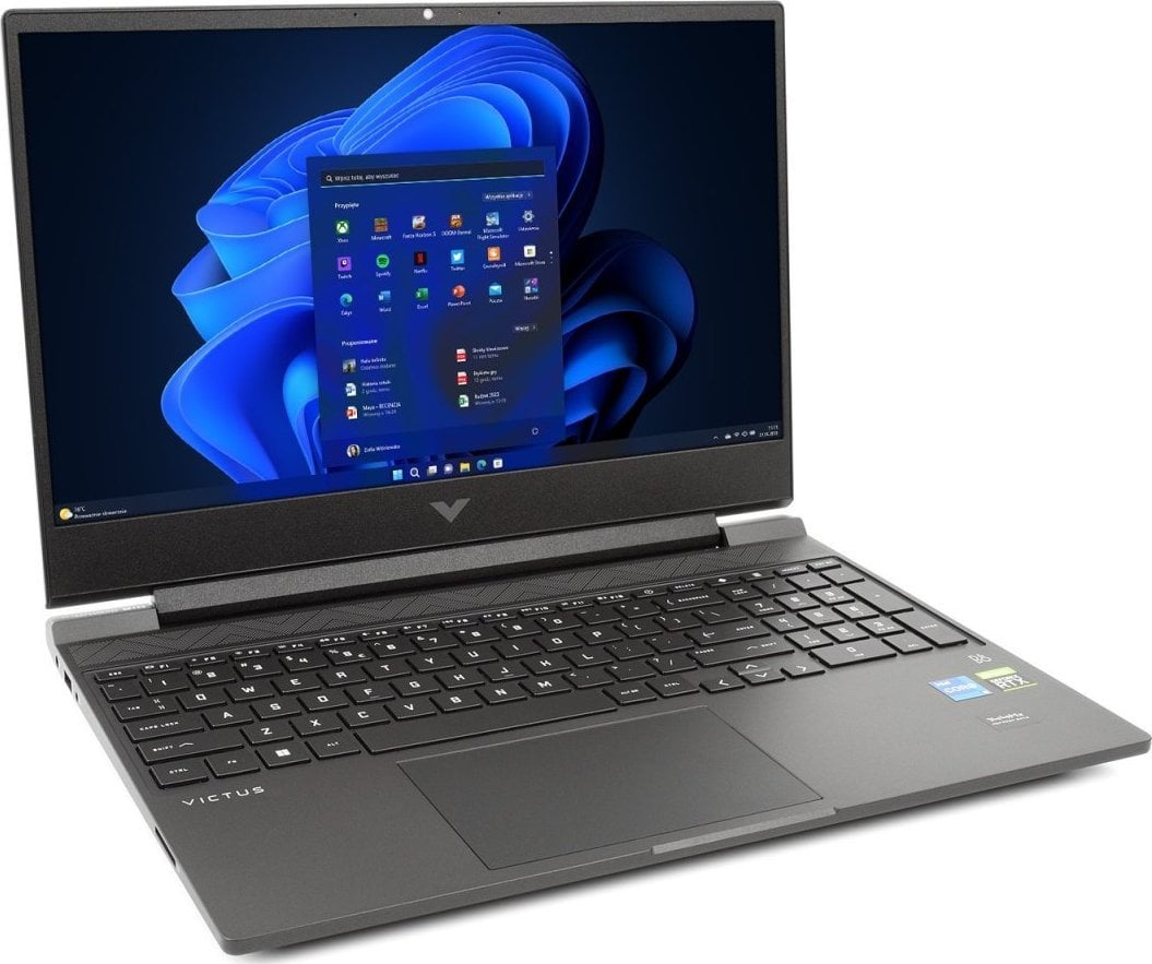 Laptop HP HP Victus 15, 15.6", Intel Core i5 13420H, 16 GB RAM, 512 GB SSD, NVIDIA GeForce RTX 3050, i zi