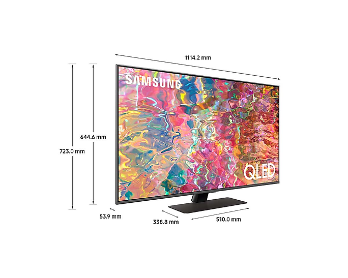 Televizor Samsung QE65Q80BATXXH, 65", QLED, 4K UHD, Smart, Tizen