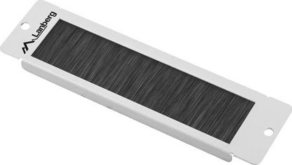 Panel furçë për kabinete 10" Lanberg AK-1104-S, 1U, gri