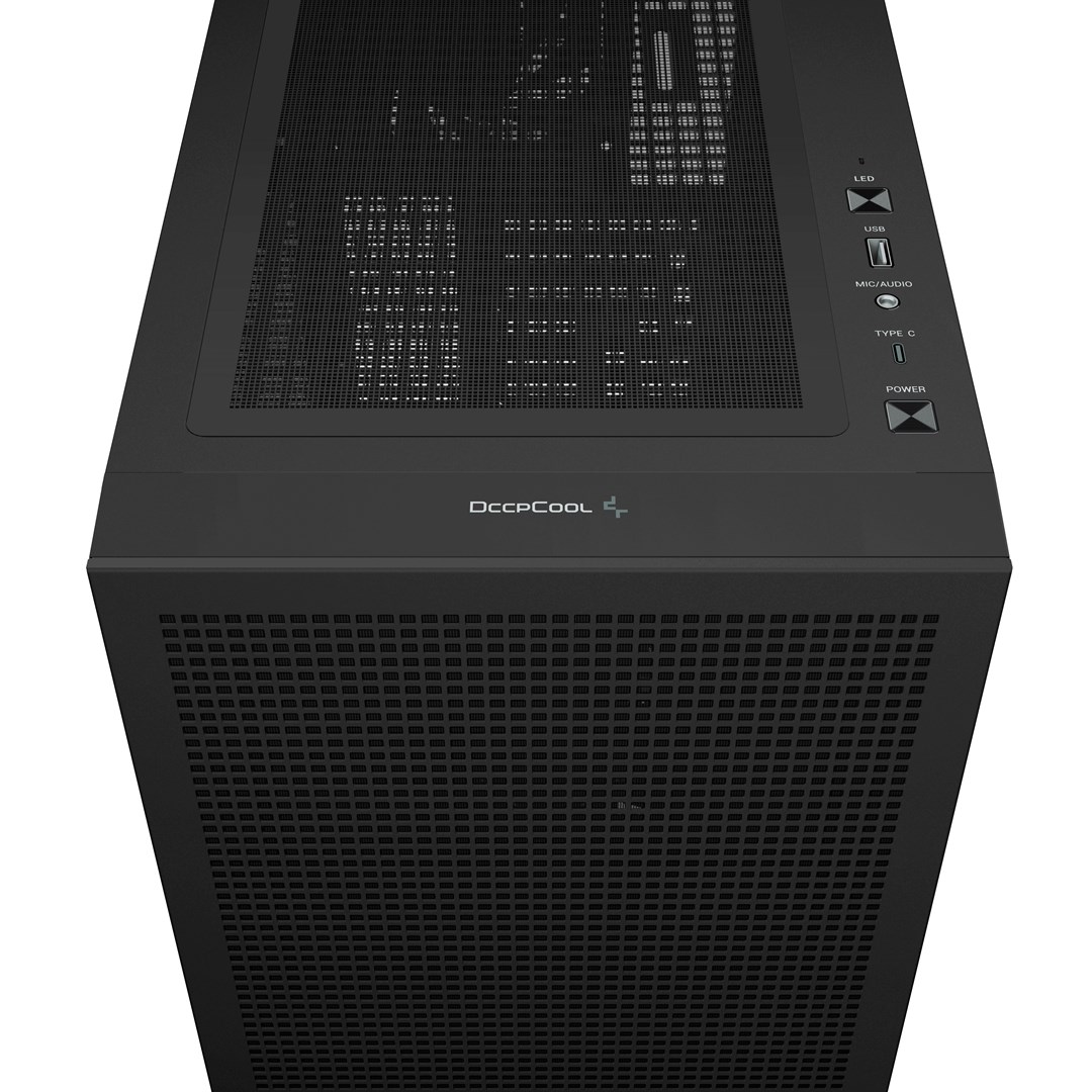 Kuti kompjuteri Deepcool CH560 ARGB Digital, Midi Tower, ATX, e zezë