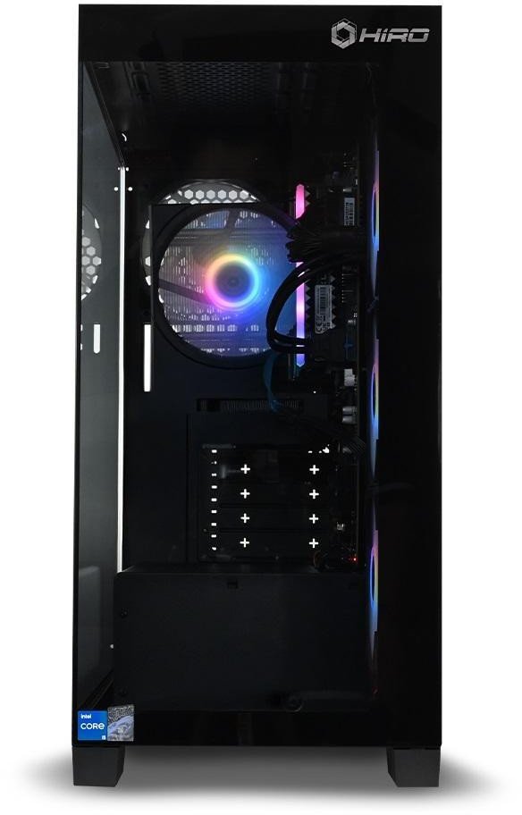Kompjuter gaming HIRO Aurora, AMD Ryzen 5 7600, RTX 5060 8GB, 16GB RAM, 1TB SSD, i zi