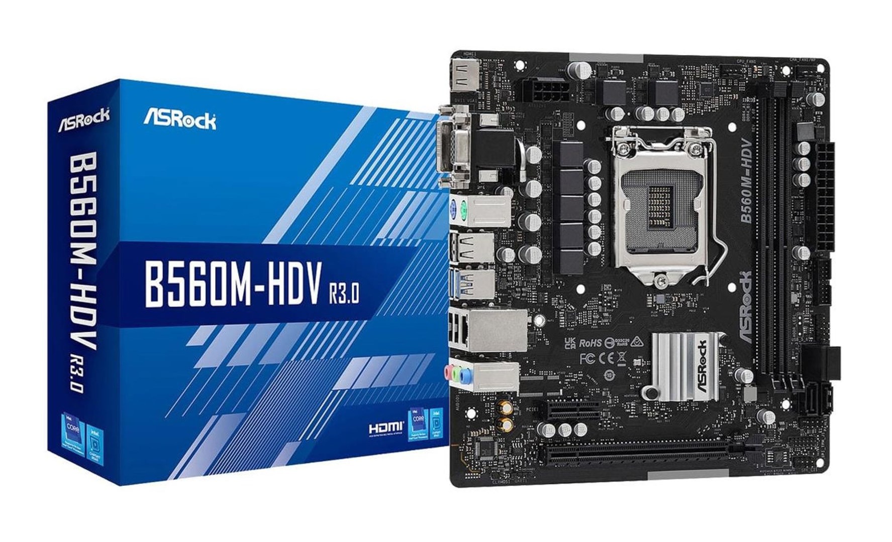 [OUTLET] Pllakë amë ASROCK B560M-HDV - Intel B560 Micro ATX				