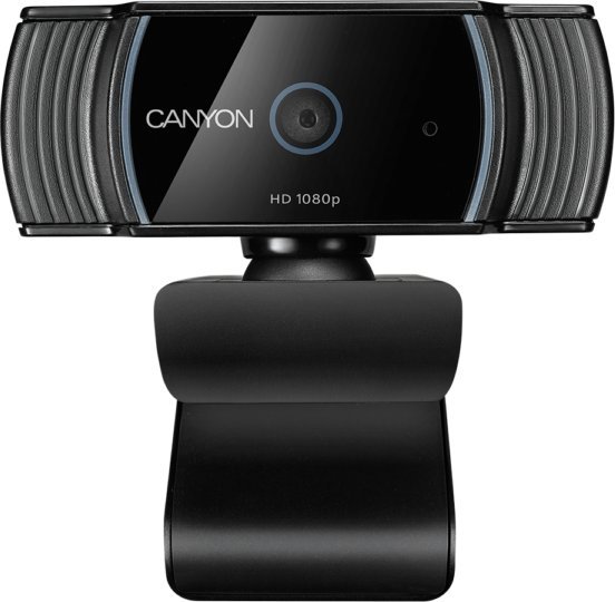 Webkamera Canyon C5, Full HD 1080p, USB, e zezë