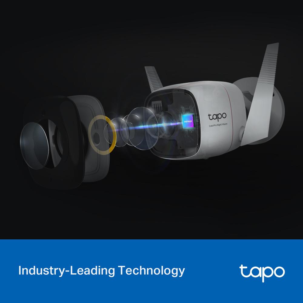 Kamerë IP TP-Link Tapo C325WB, 2K QHD, ColorPro Night Vision, IP66, e bardhë