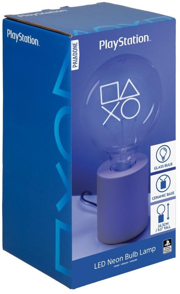 Lampë dekorative LED Paladone Playstation Neon Bulb, ndriçim LED, multikolor