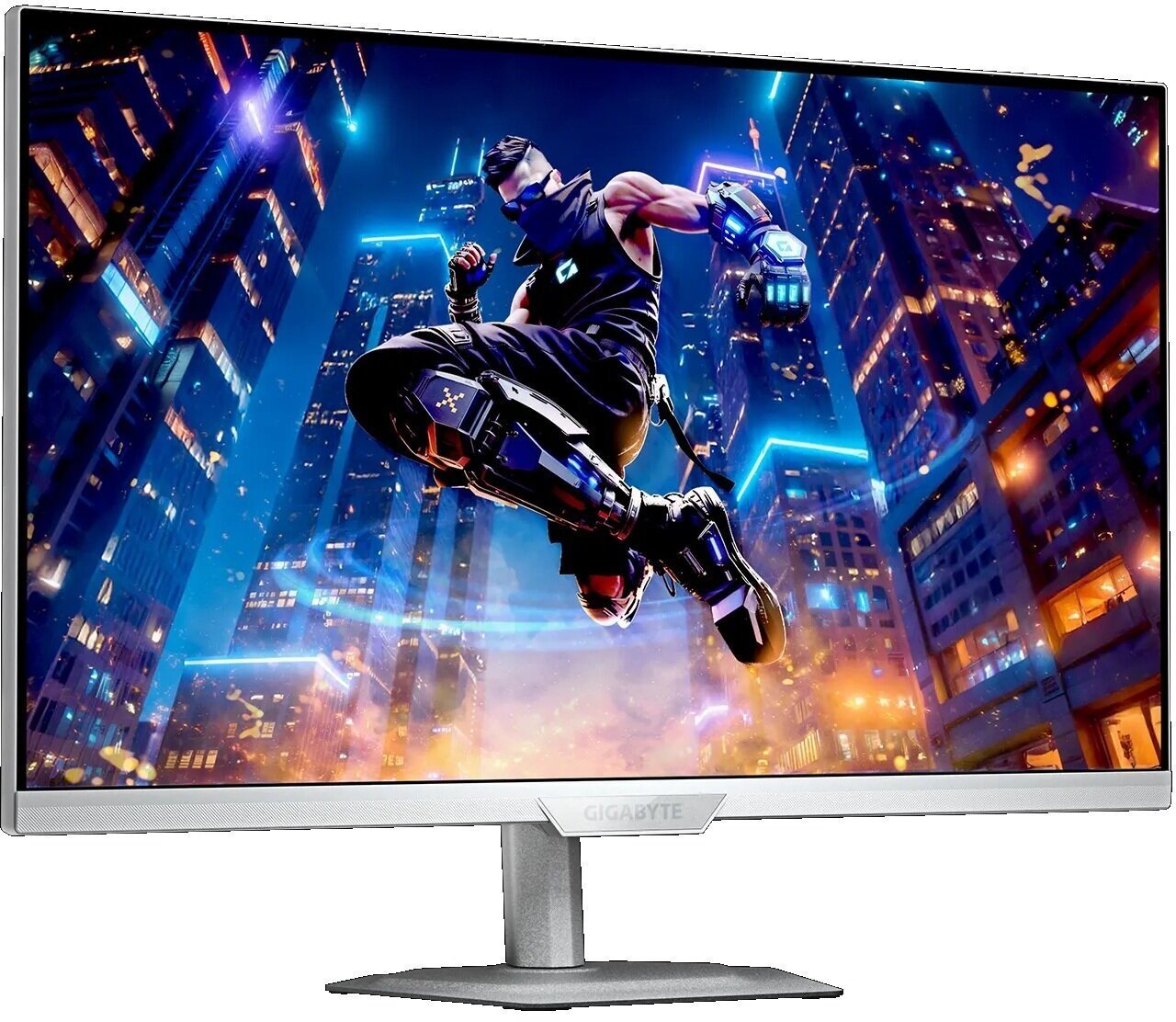 Monitor gaming Gigabyte M27Q2 ICE, 27", QHD 200Hz, i bardhë