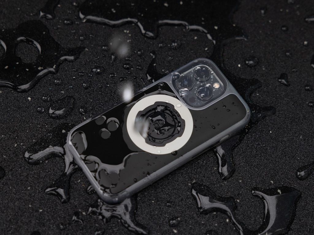 Maskë telefoni Quad Lock MAG Case për iPhone 17 Pro 6.3", mbrojtëse, e zezë