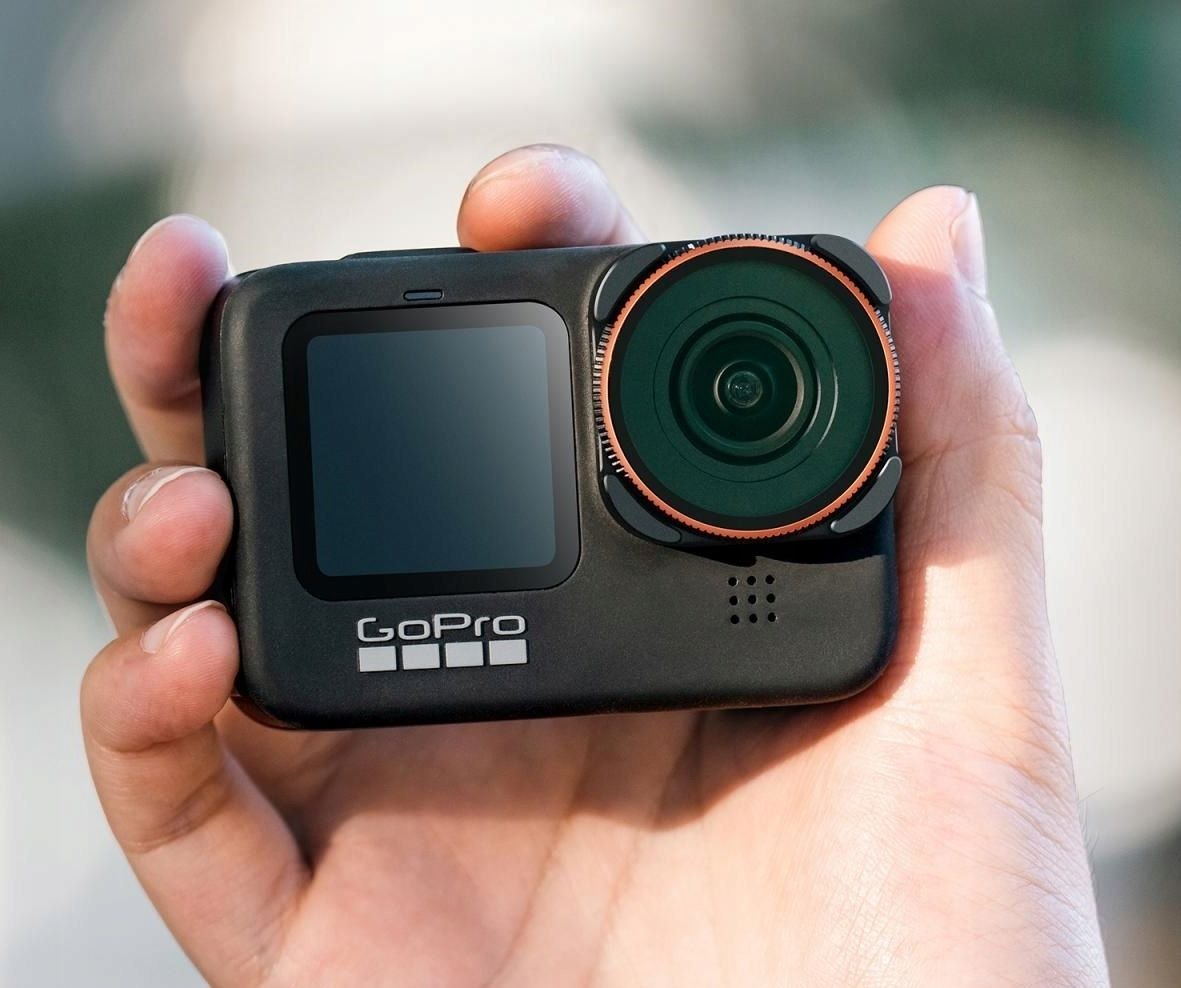 Filtër polarizues K&amp;F Concept CPL Nano X KF01.2336, për GoPro Hero 9 10 11 Black, i zi