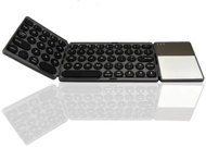 Tastierë Bluetooth RoGer Compact B033 BK, touchpad i integruar, palosëse, e zezë