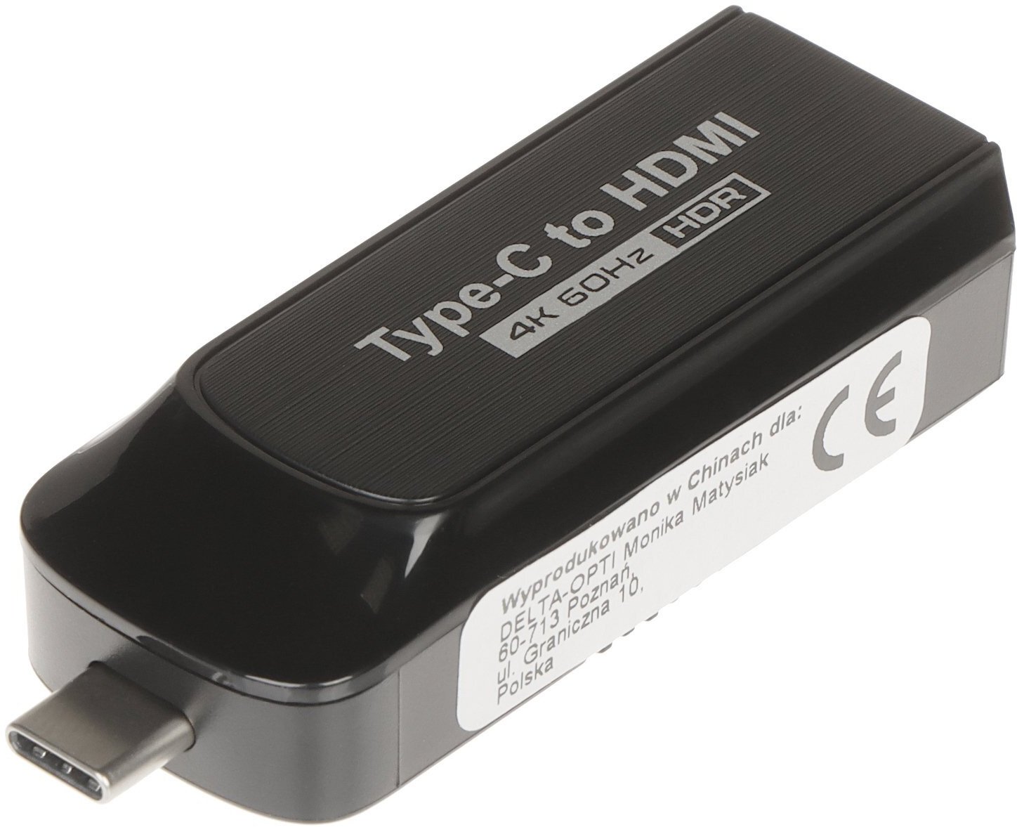 Adapter USB C në HDMI, 4K 60Hz, Plug and Play, i bardhë